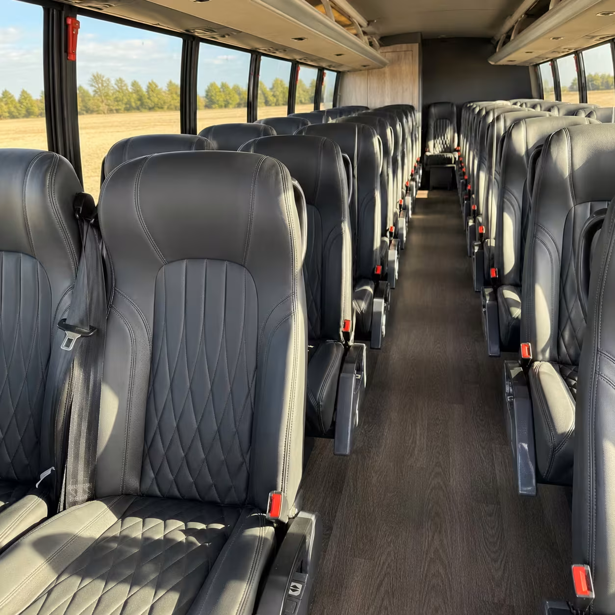 30 passenger minibus inside