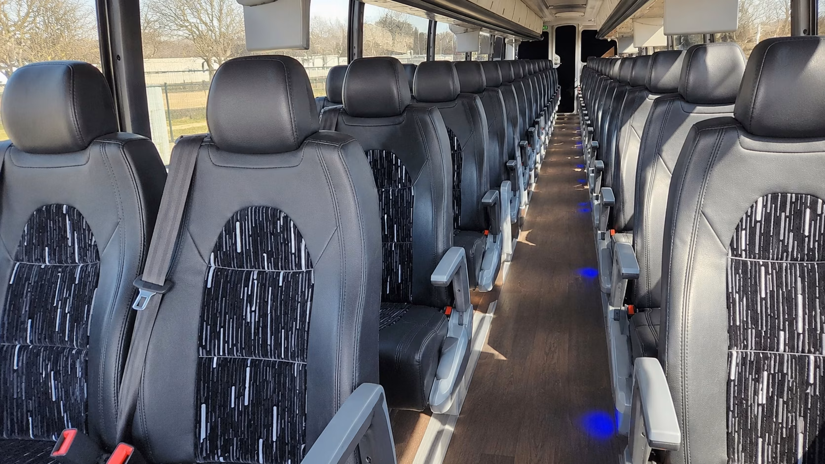 auburn wedding shuttle buses between hotels and venues