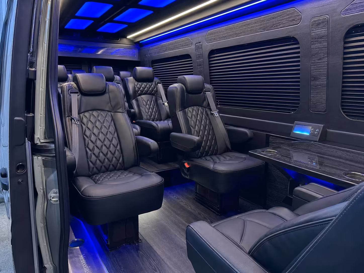 sprinter van transportation for groups and events across auburn