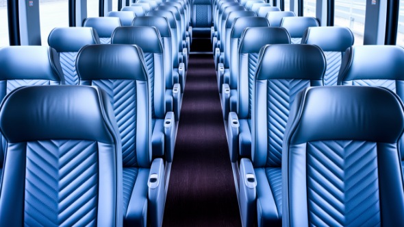 54 passenger charter bus interior auburn