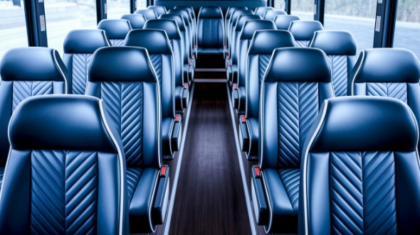 auburn 15 passenger minibus inside
