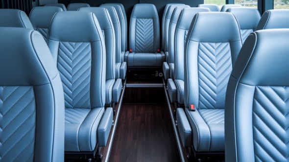 auburn 30 passenger minibus inside