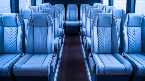 auburn 30 passenger minibus interior