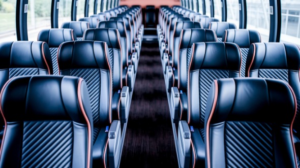 auburn 55 passenger charter bus rental