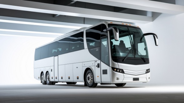 auburn 56 passenger charter bus