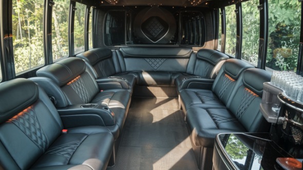 auburn party bus rental inside