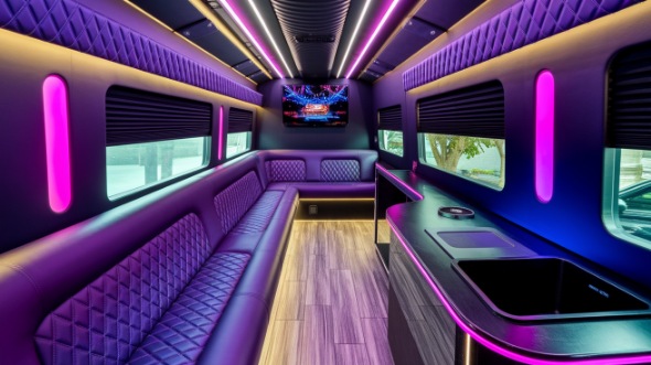 sprinter limo rental interior auburn